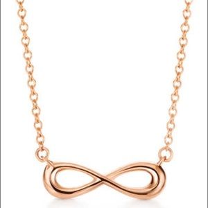 Authentic Tiffany & Co. Infiniti Pendant Necklace